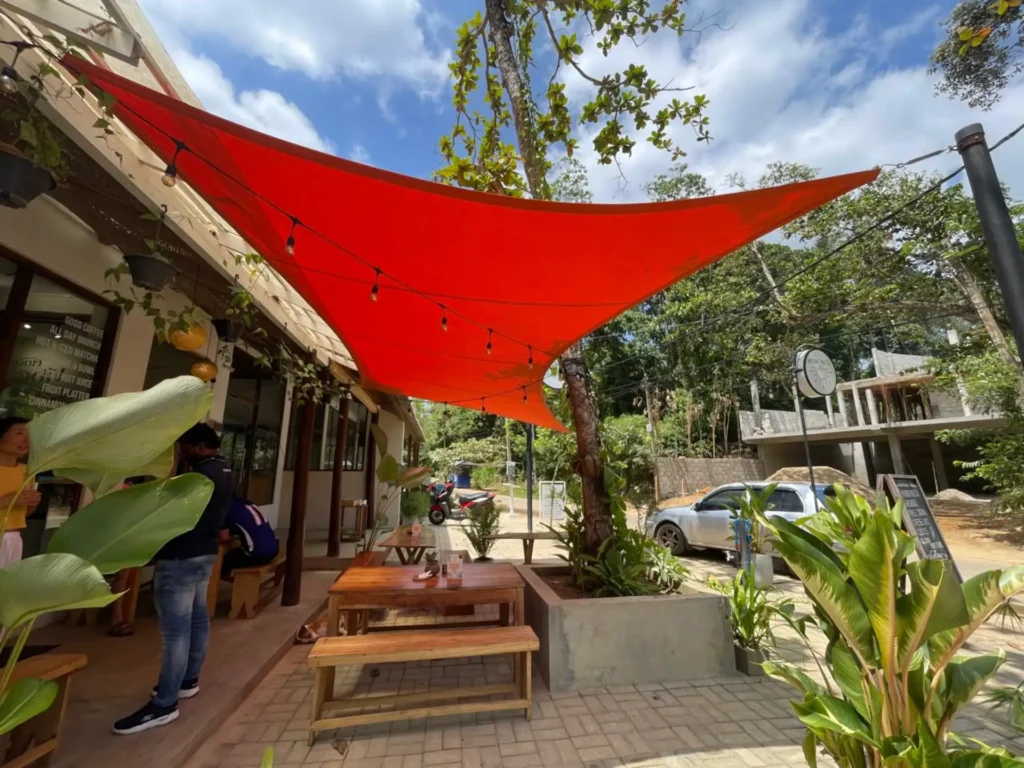 Acrylic Fabric Shade SailsTensile Shades